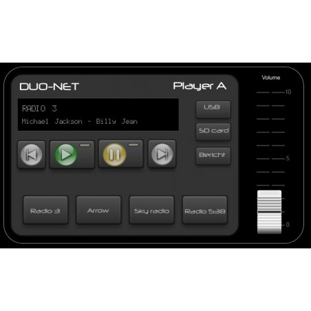 Ecler DUO-NET player - Full AVL Distribution