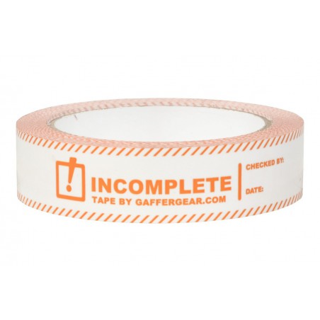 PVC Incomplete tape 25mm x 66m