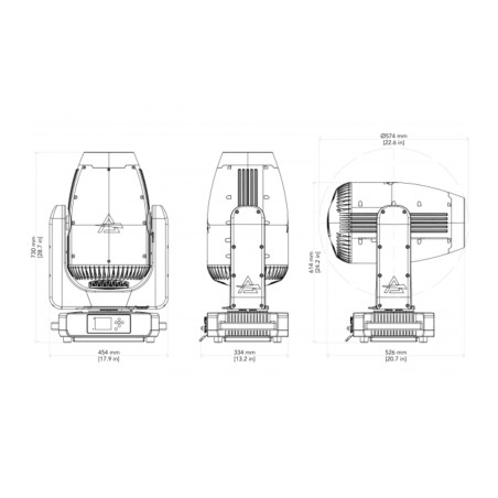 ProLights Astra Profile600IP