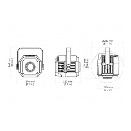 ProLights Mosaico FX100BK