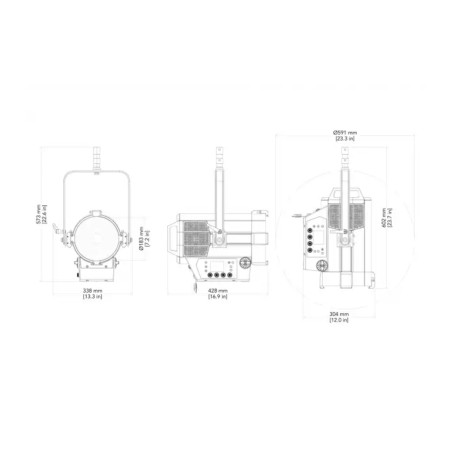 ProLights EclFresnel CT+MIP