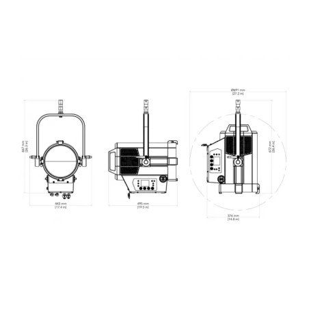 ProLights EclFresnel CT+LIP