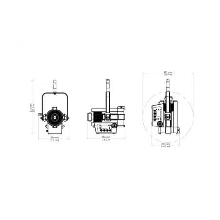 ProLights EclFresnel CT+S