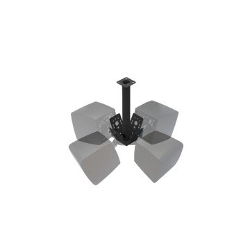 Ecler PCS124 Black - Full AVL Distribution