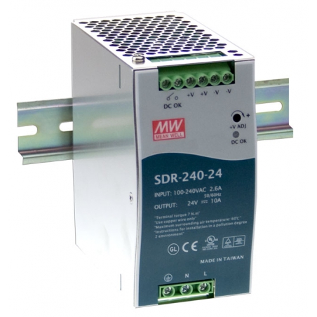 MW - SDR-240-24 Power Supply