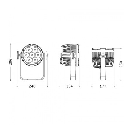 Tribe LumiPar 7IP - Full AVL Distribution