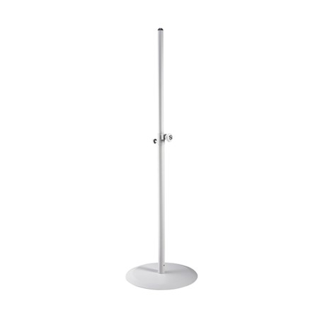 K&M - Speakerstatief met roundbase wit