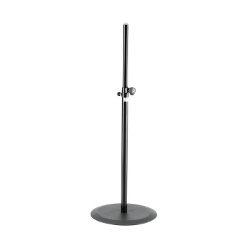 K&M - Speakerstatief met roundbase zwart