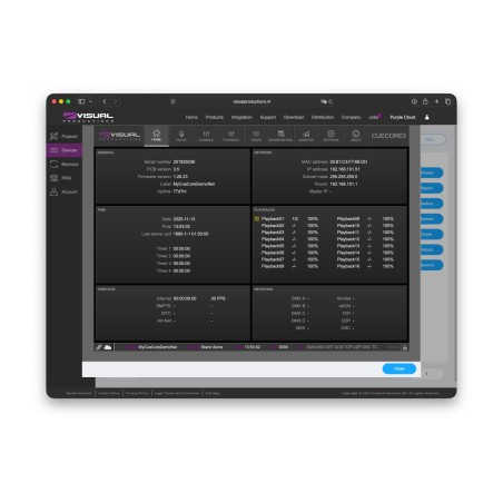 Visual Productions PurpleCloud